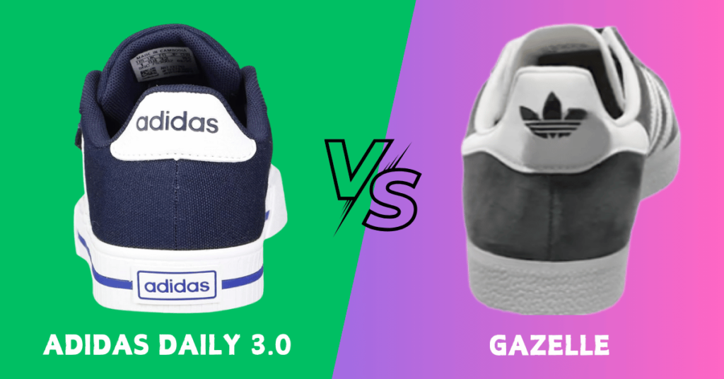 Adidas Daily 3.0 vs Gazelle