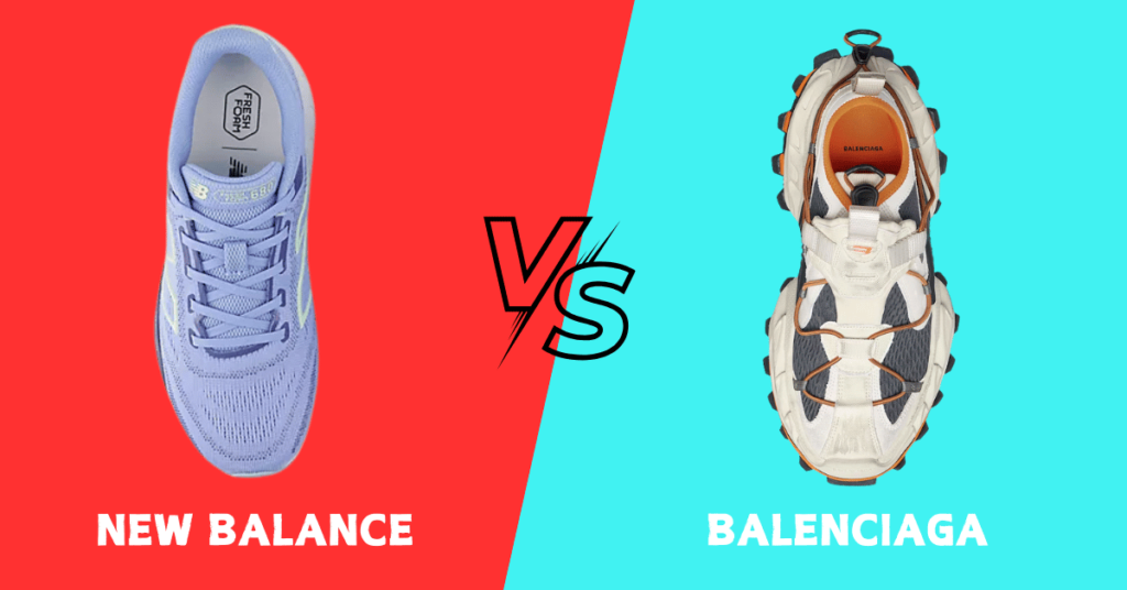 New Balance vs Balenciaga