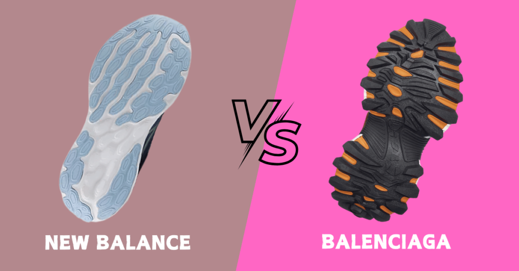 New Balance vs Balenciaga