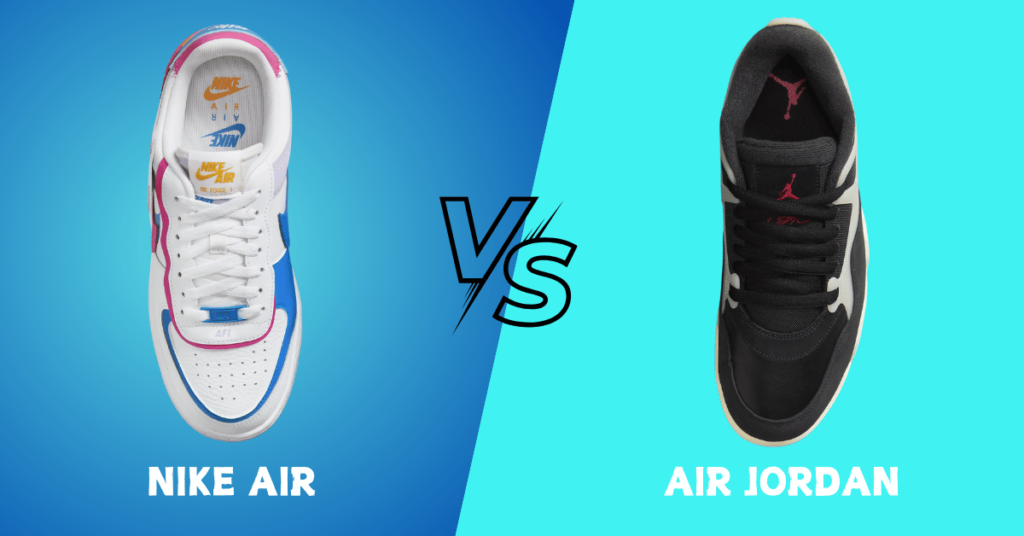 Nike Air vs Air Jordan