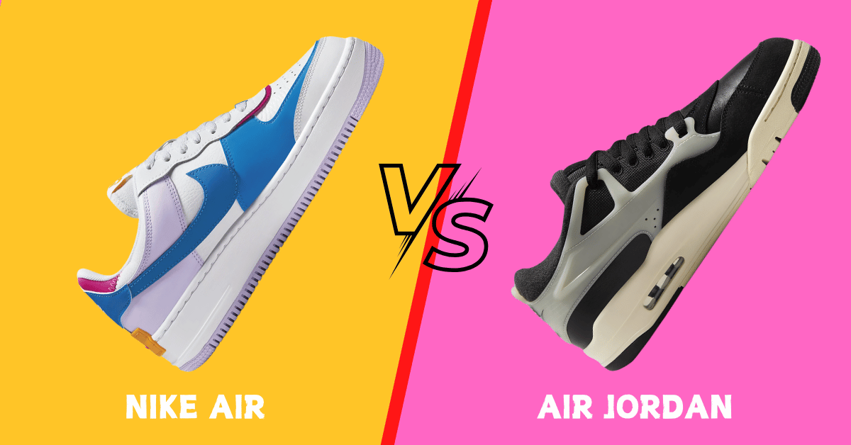 Nike Air vs Air Jordan