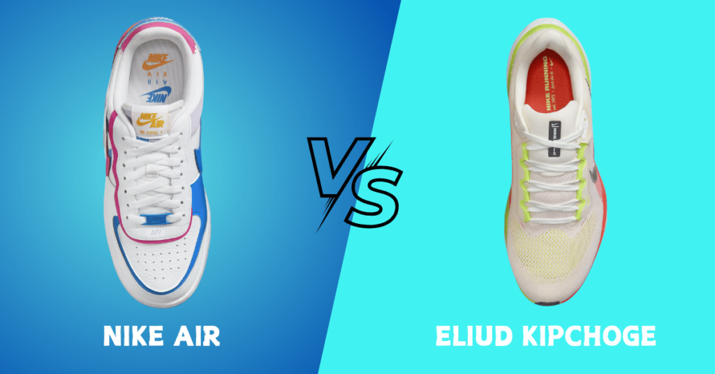 Nike Air vs Eliud Kipchoge Shoes