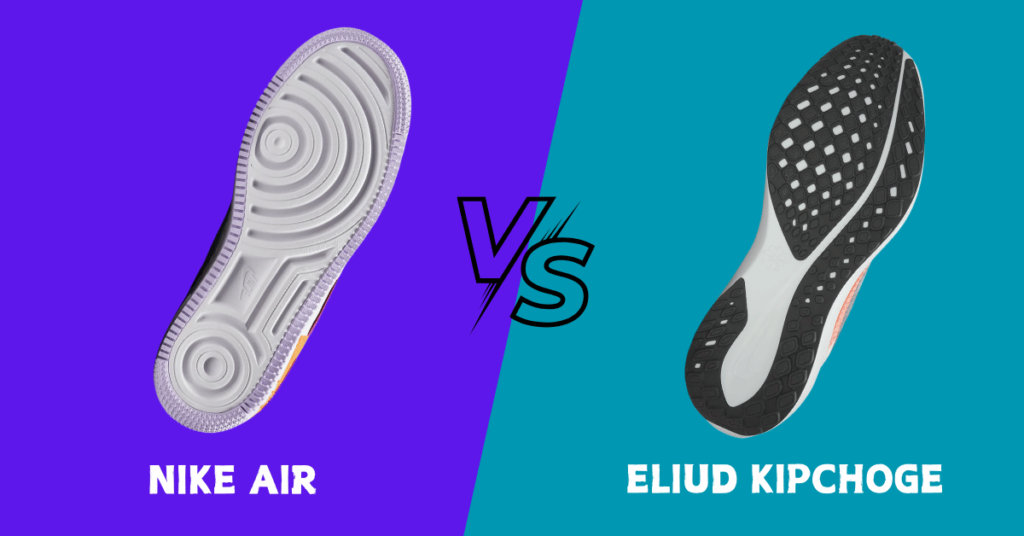 Nike Air vs Eliud Kipchoge Shoes