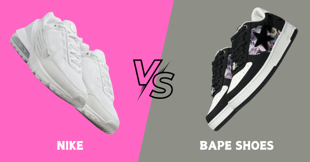 Nike vs Bape Shoes