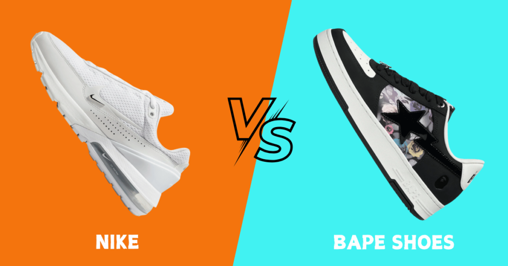 Nike vs Bape Shoes