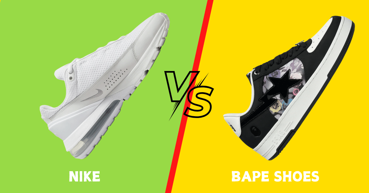 Nike vs Bape Shoes